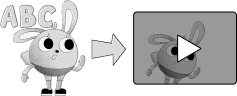 Text to artwork